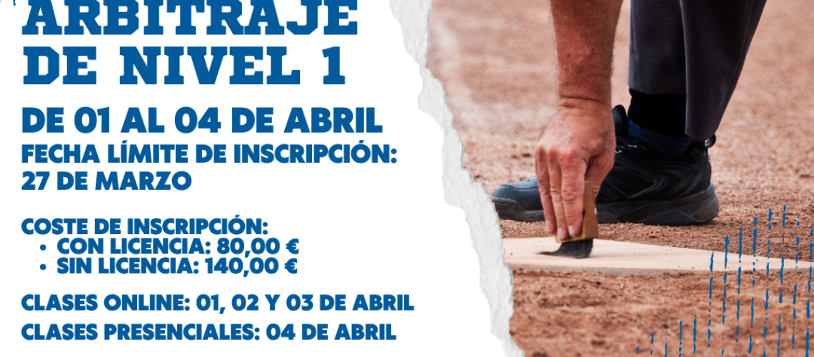 cursos formación arbitraje